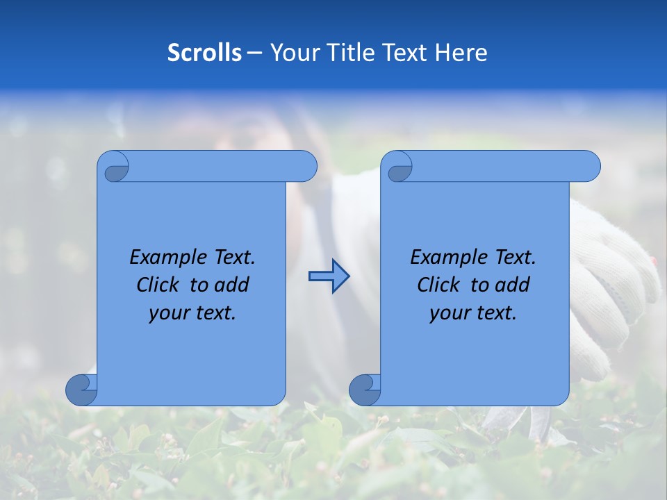 Work Green Summer PowerPoint Template