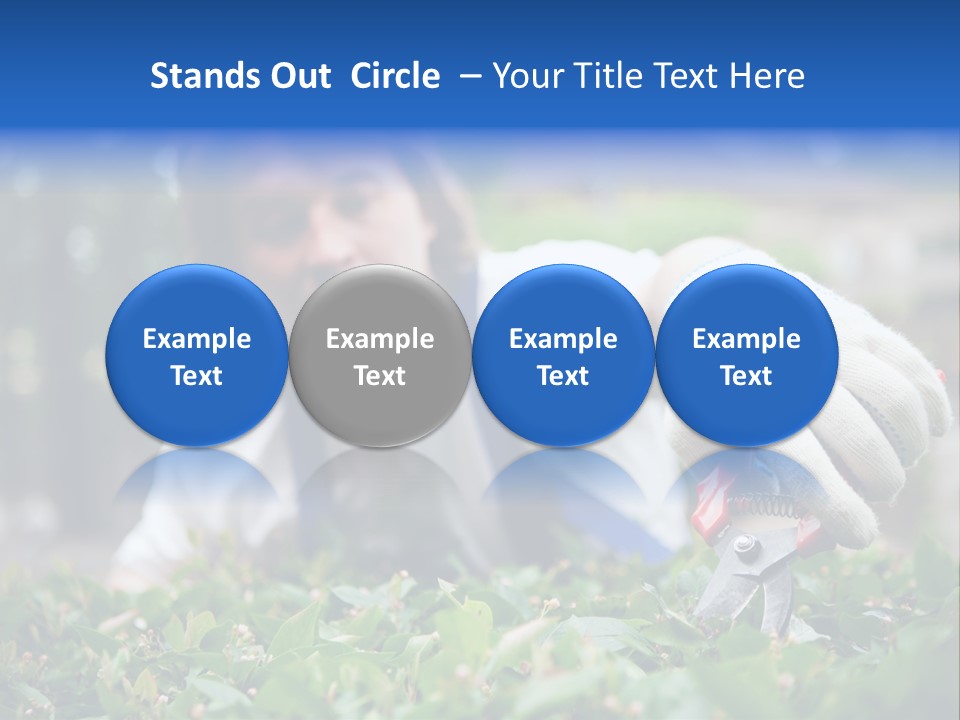 Work Green Summer PowerPoint Template