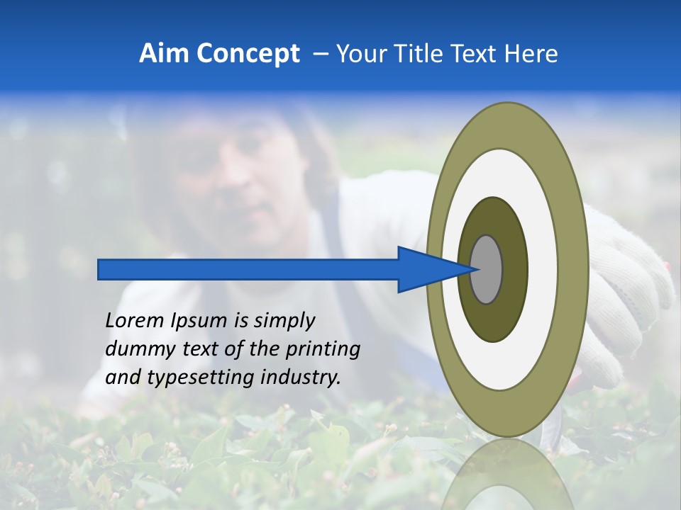 Work Green Summer PowerPoint Template