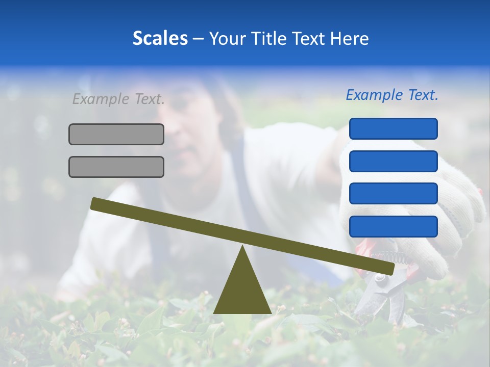Work Green Summer PowerPoint Template