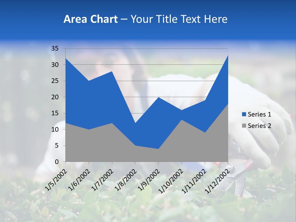 Work Green Summer PowerPoint Template