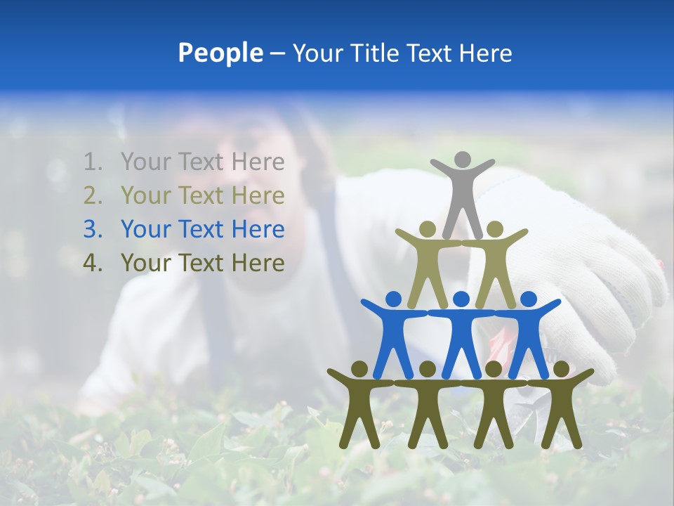 Work Green Summer PowerPoint Template