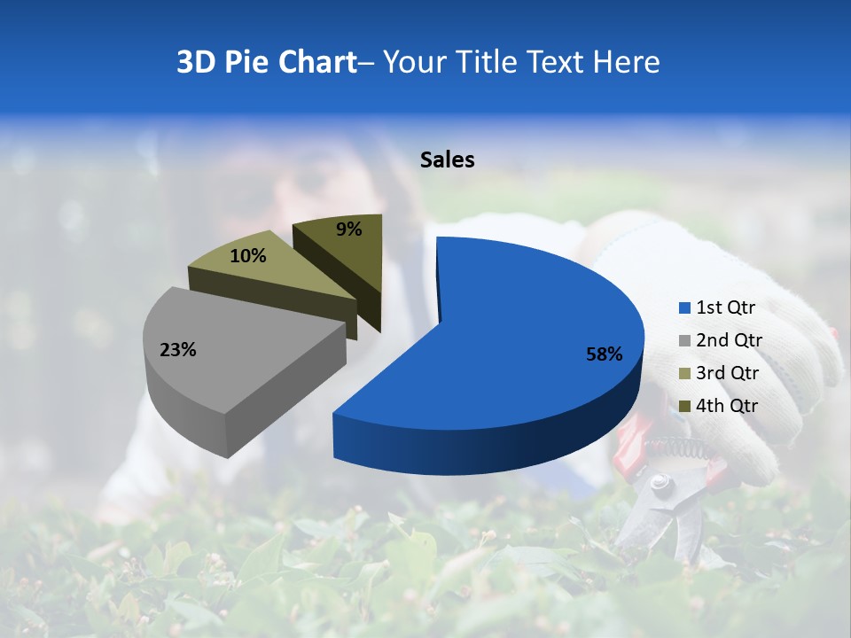 Work Green Summer PowerPoint Template
