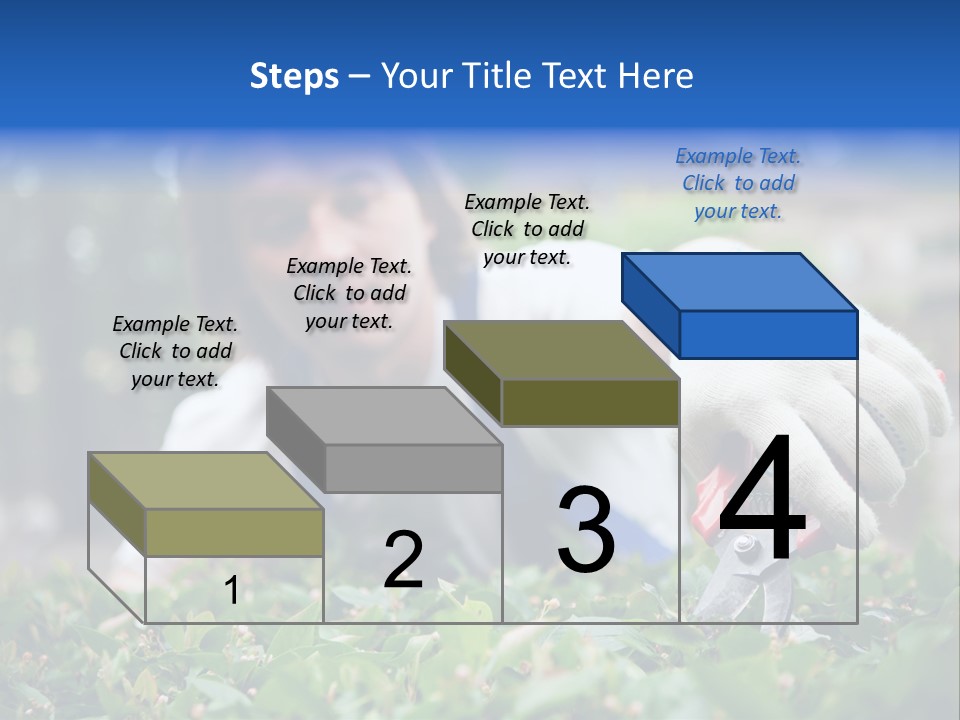 Work Green Summer PowerPoint Template