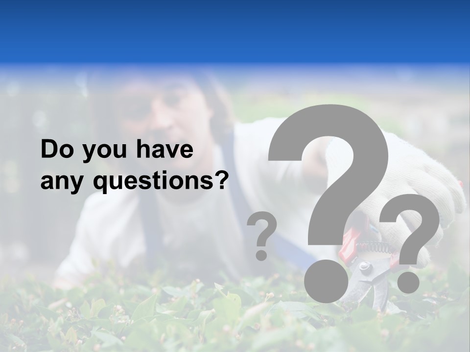 Work Green Summer PowerPoint Template