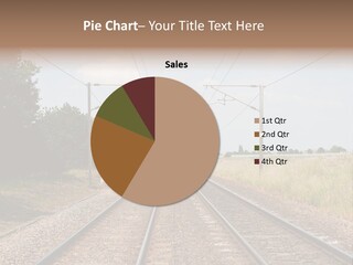 Cables Railroad Transportation PowerPoint Template