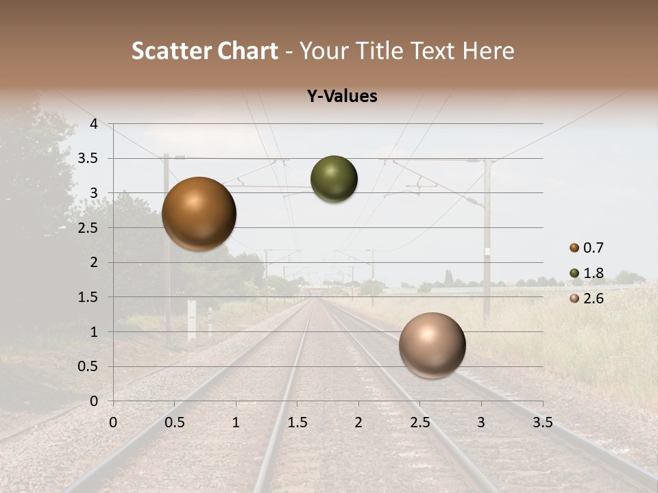 Cables Railroad Transportation PowerPoint Template