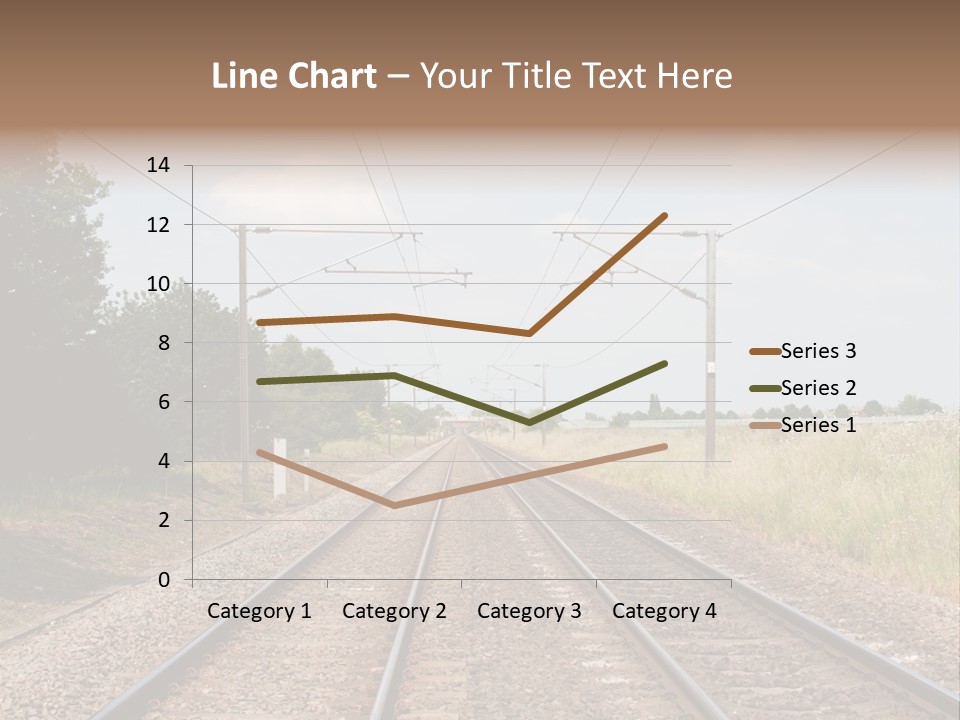 Cables Railroad Transportation PowerPoint Template