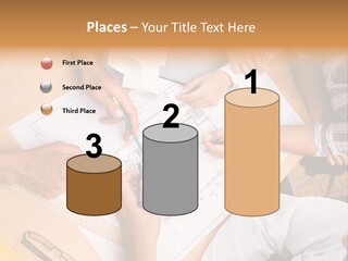 Pencil Helmet People PowerPoint Template