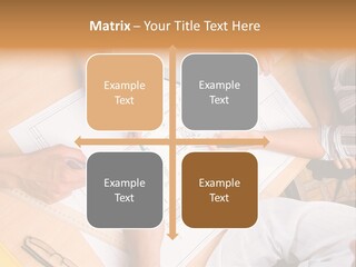 Pencil Helmet People PowerPoint Template