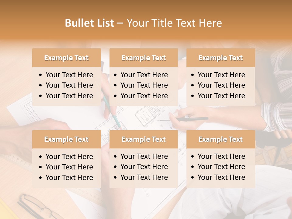 Pencil Helmet People PowerPoint Template