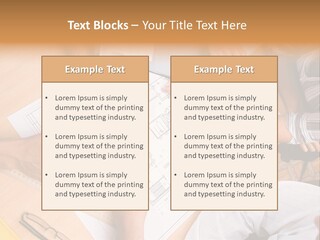 Pencil Helmet People PowerPoint Template