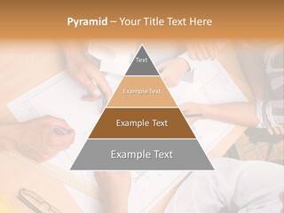 Pencil Helmet People PowerPoint Template