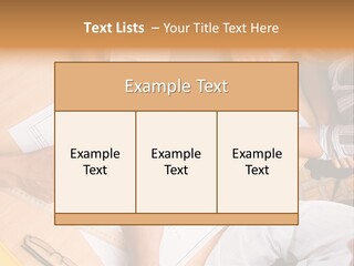 Pencil Helmet People PowerPoint Template