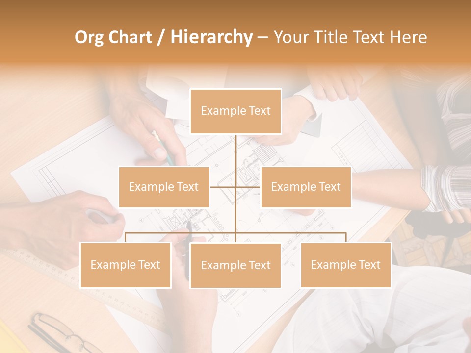 Pencil Helmet People PowerPoint Template