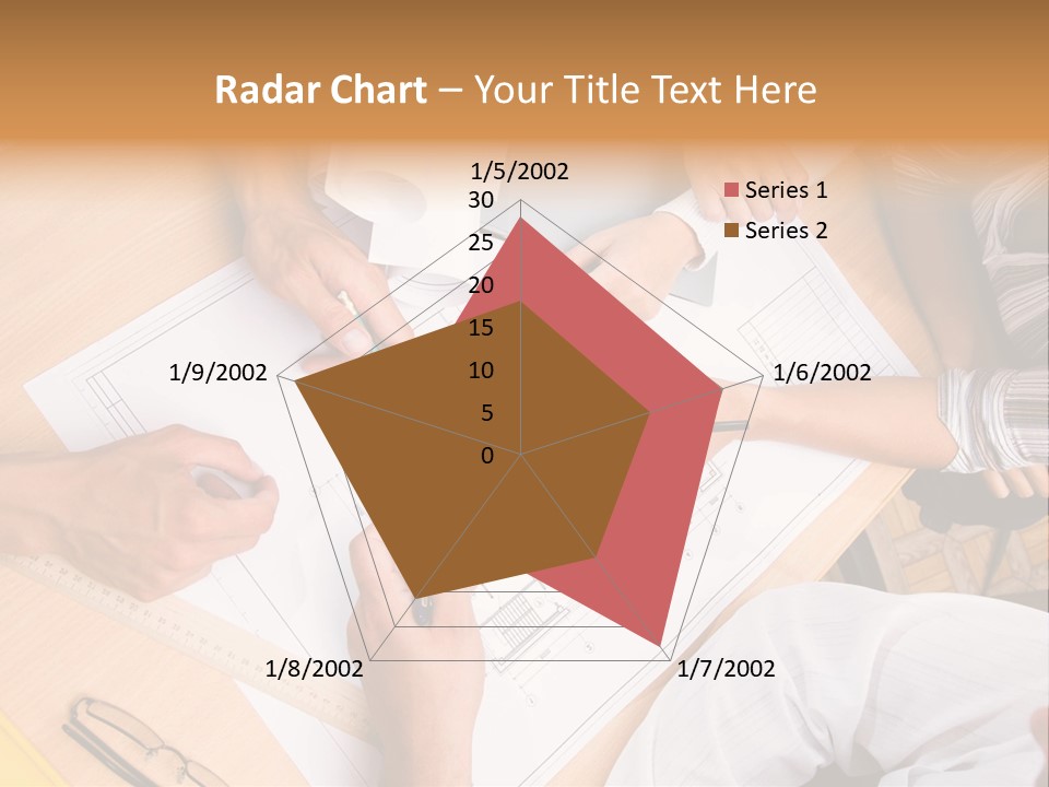 Pencil Helmet People PowerPoint Template