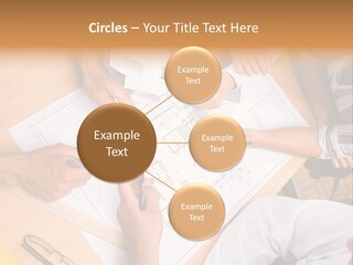 Pencil Helmet People PowerPoint Template