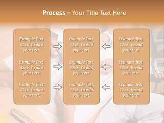 Pencil Helmet People PowerPoint Template