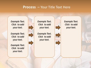 Pencil Helmet People PowerPoint Template