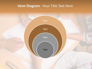 Pencil Helmet People PowerPoint Template