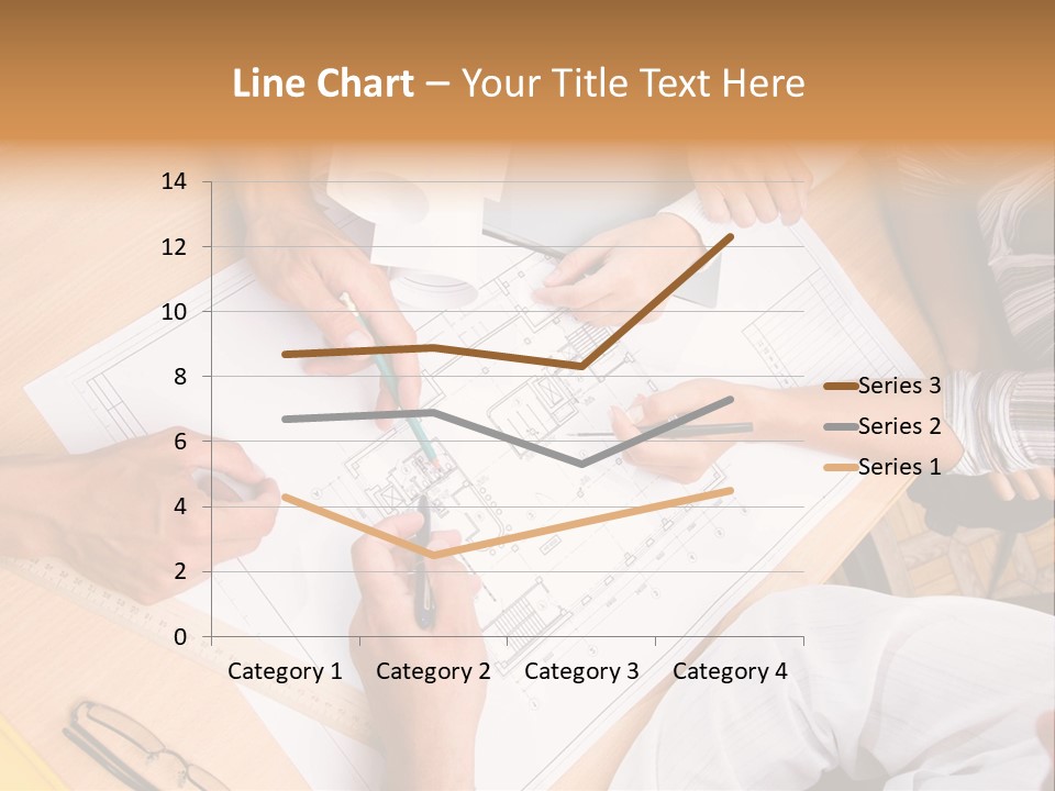 Pencil Helmet People PowerPoint Template