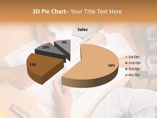 Pencil Helmet People PowerPoint Template