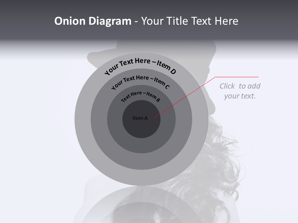 Women French Black PowerPoint Template