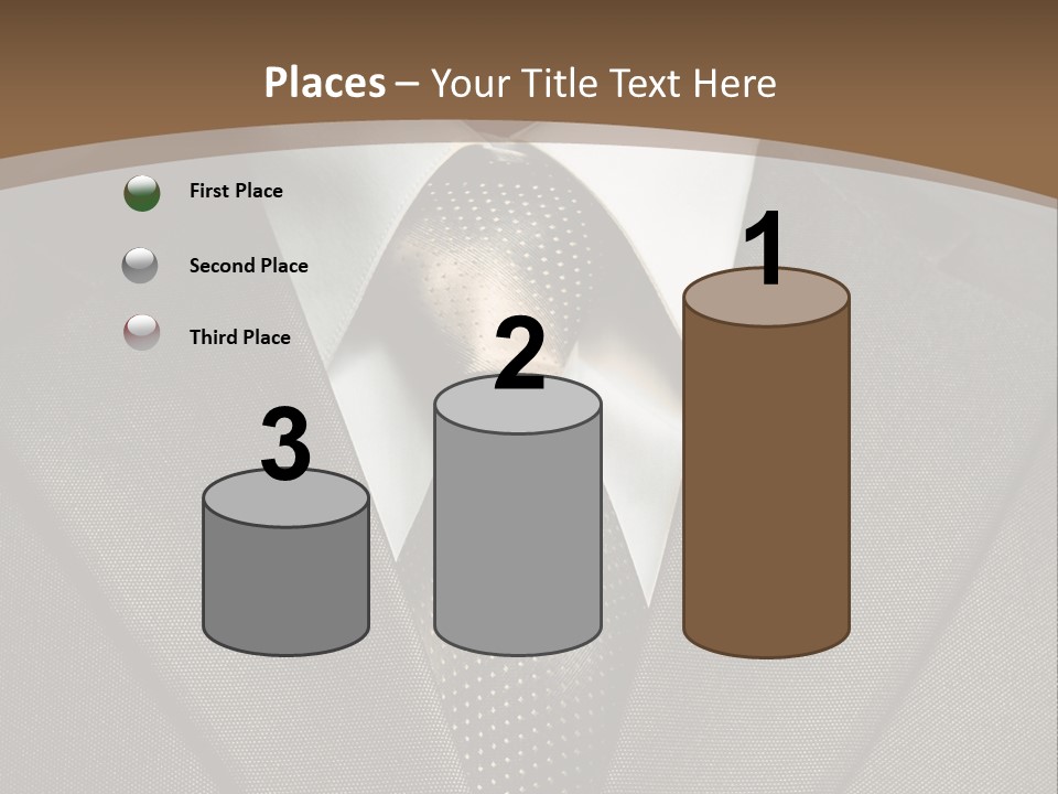 Closeup Jacket Display PowerPoint Template
