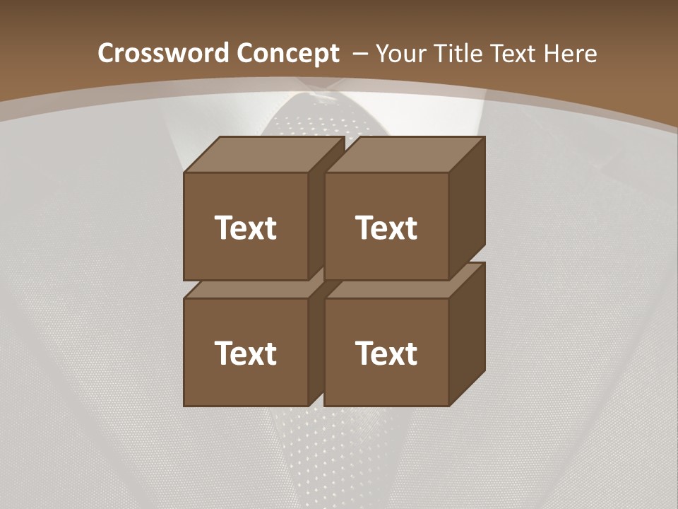 Closeup Jacket Display PowerPoint Template