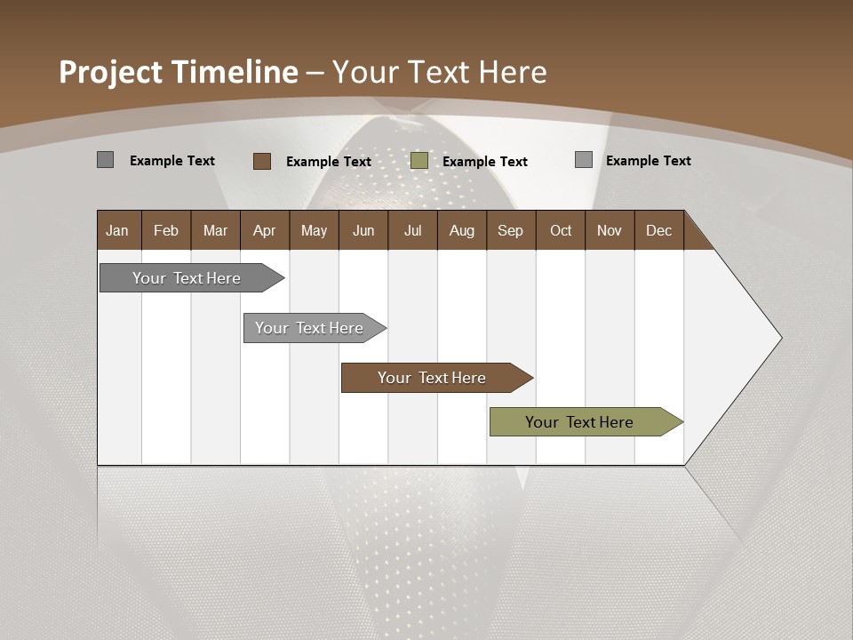 Closeup Jacket Display PowerPoint Template