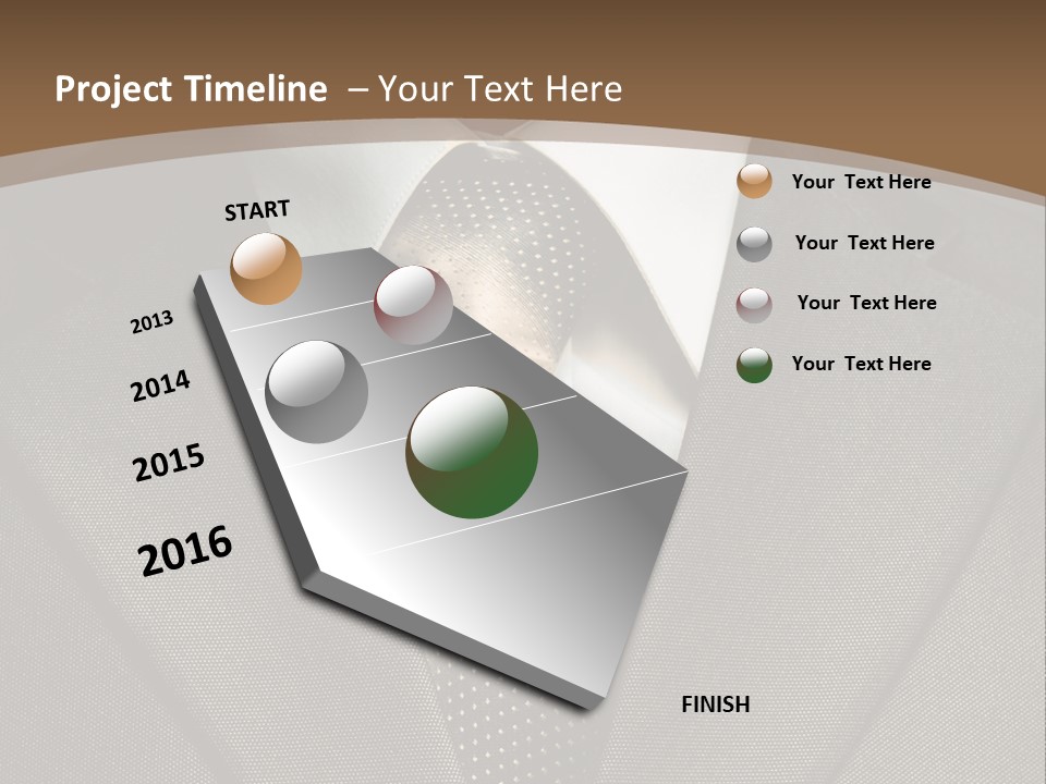 Closeup Jacket Display PowerPoint Template