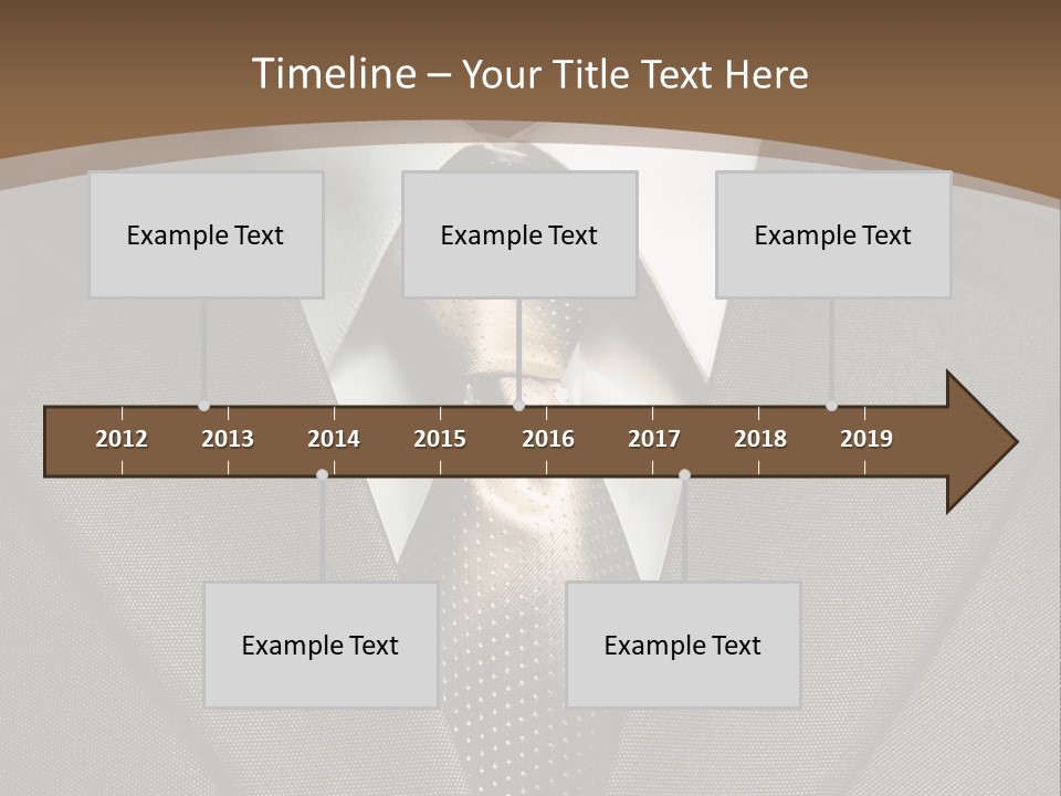 Closeup Jacket Display PowerPoint Template