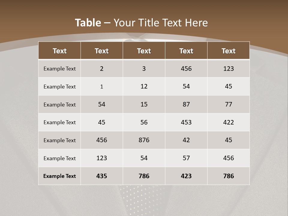 Closeup Jacket Display PowerPoint Template