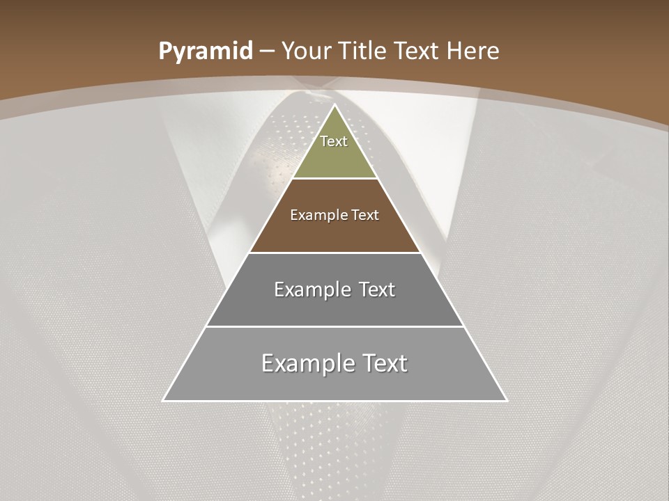 Closeup Jacket Display PowerPoint Template