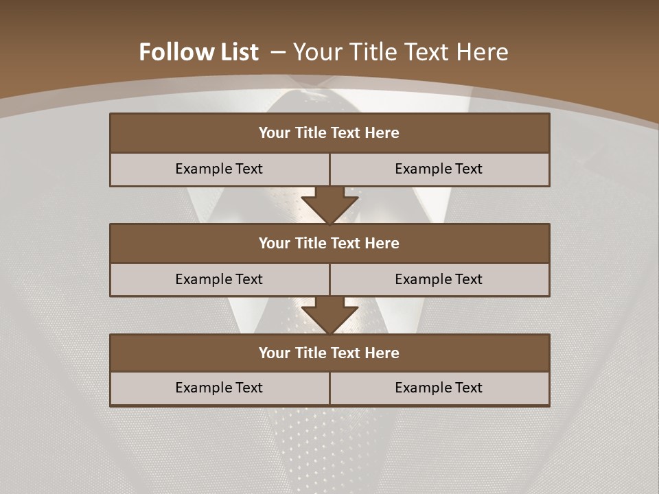 Closeup Jacket Display PowerPoint Template