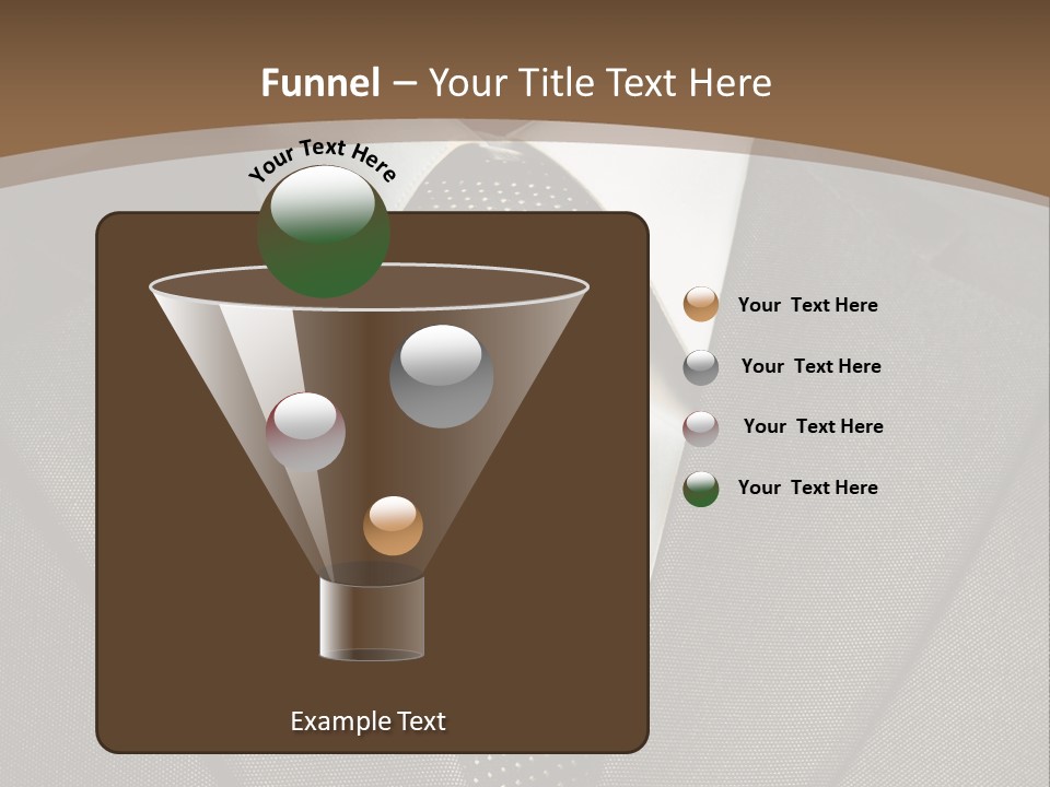 Closeup Jacket Display PowerPoint Template