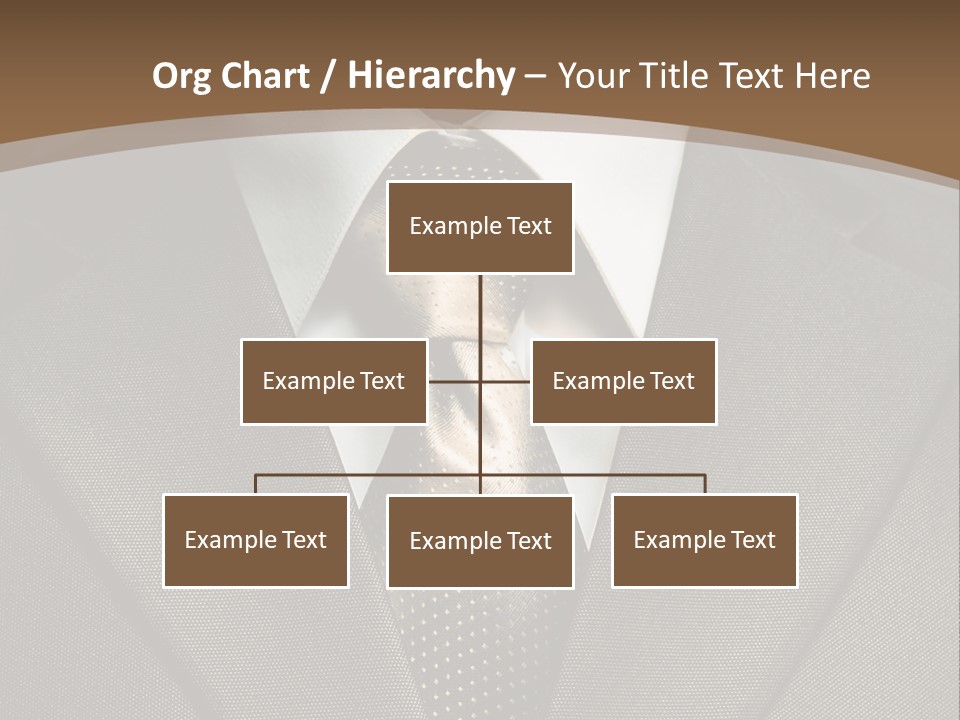 Closeup Jacket Display PowerPoint Template