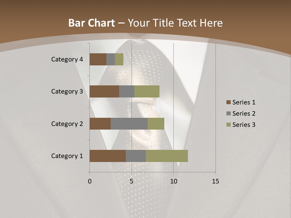 Closeup Jacket Display PowerPoint Template