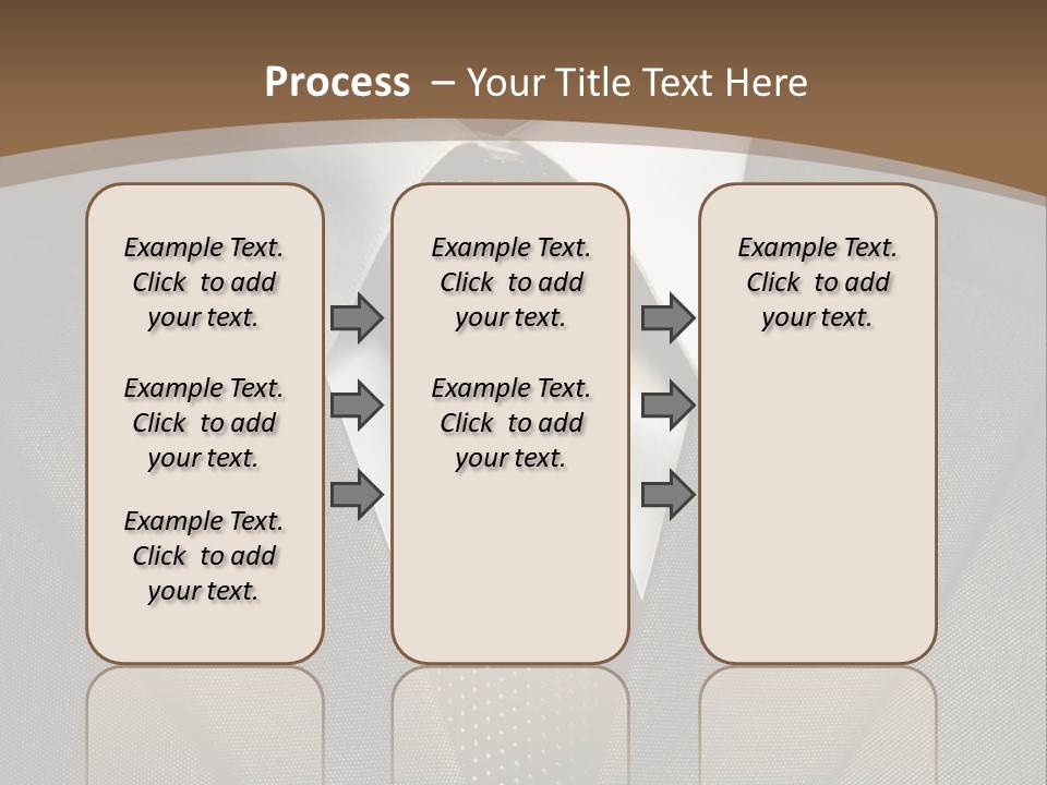 Closeup Jacket Display PowerPoint Template