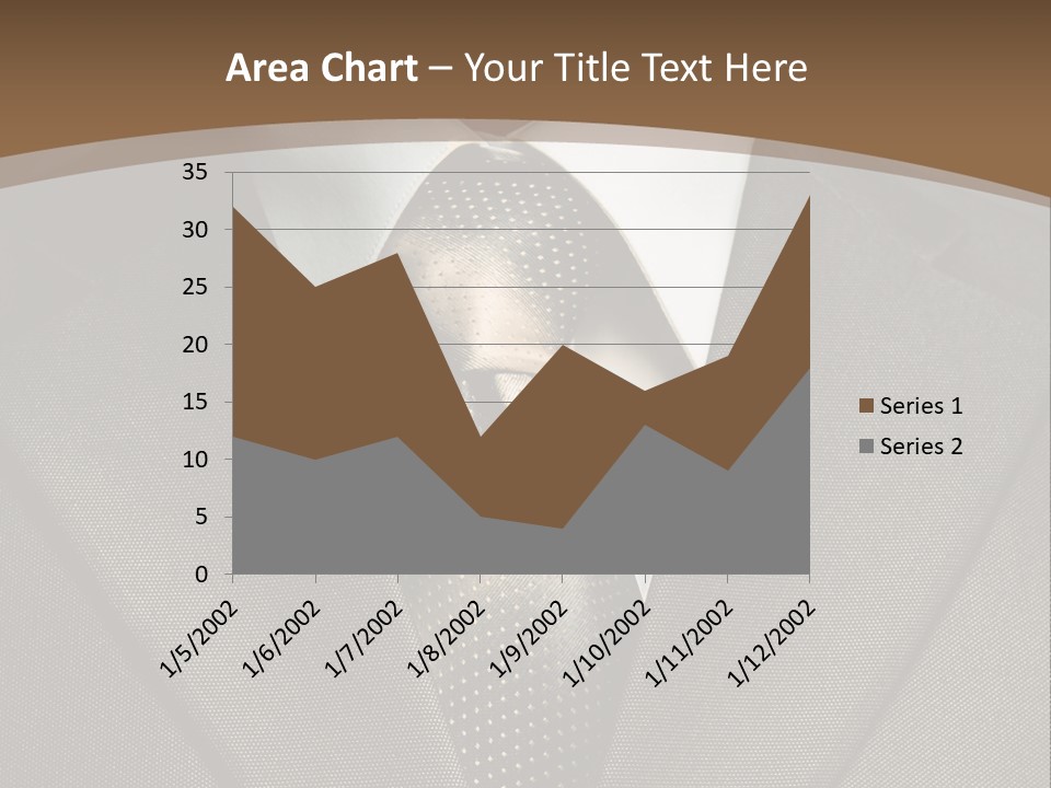 Closeup Jacket Display PowerPoint Template