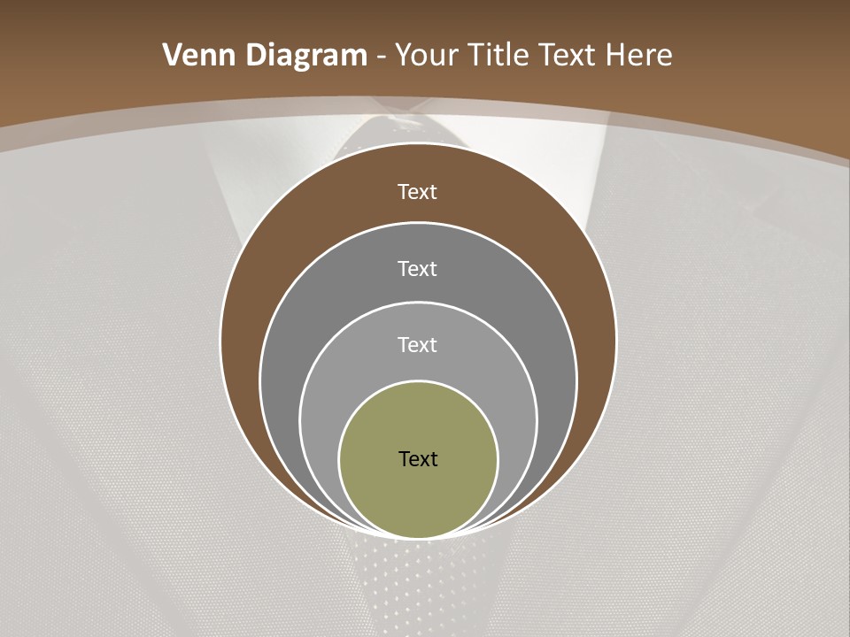 Closeup Jacket Display PowerPoint Template