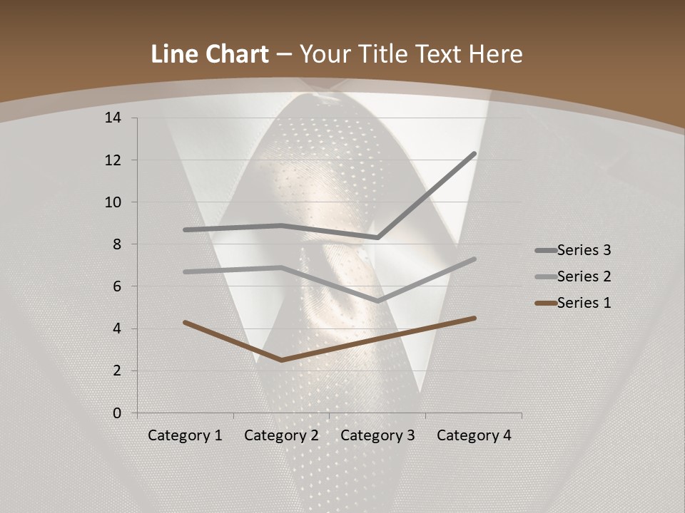 Closeup Jacket Display PowerPoint Template