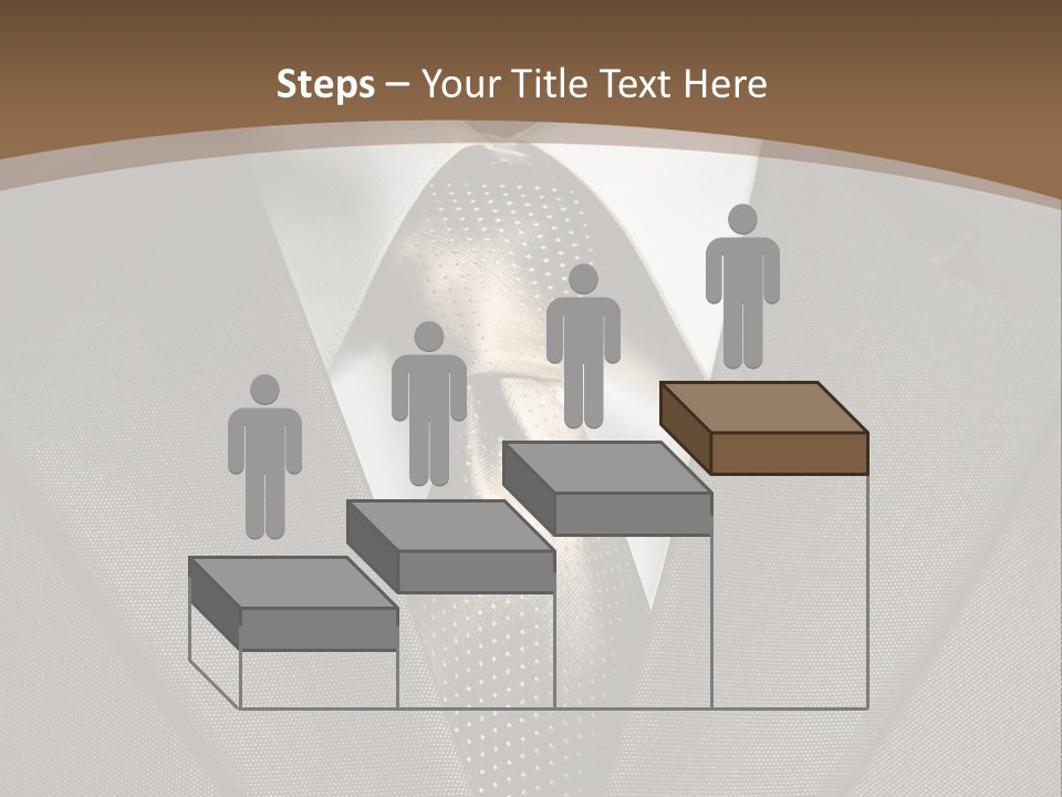 Closeup Jacket Display PowerPoint Template