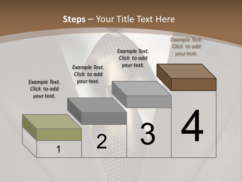 Closeup Jacket Display PowerPoint Template