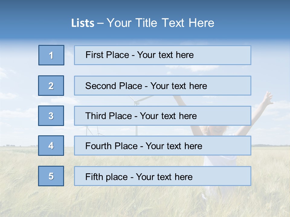 Electricity Sustainability Sustainable PowerPoint Template