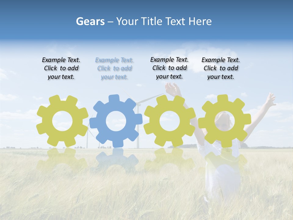 Electricity Sustainability Sustainable PowerPoint Template