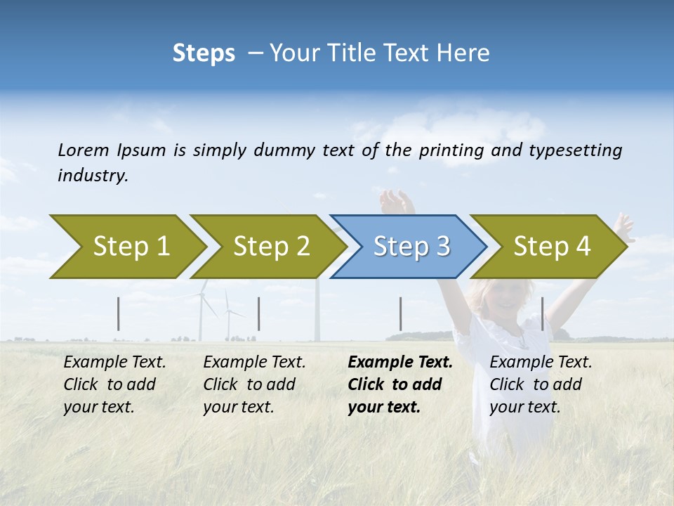 Electricity Sustainability Sustainable PowerPoint Template