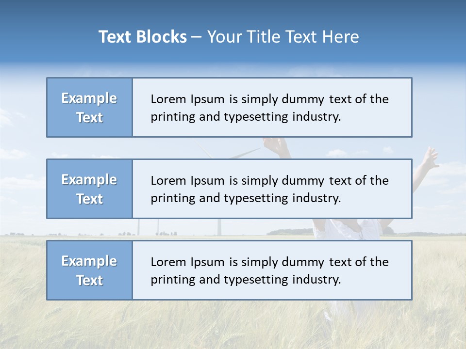 Electricity Sustainability Sustainable PowerPoint Template