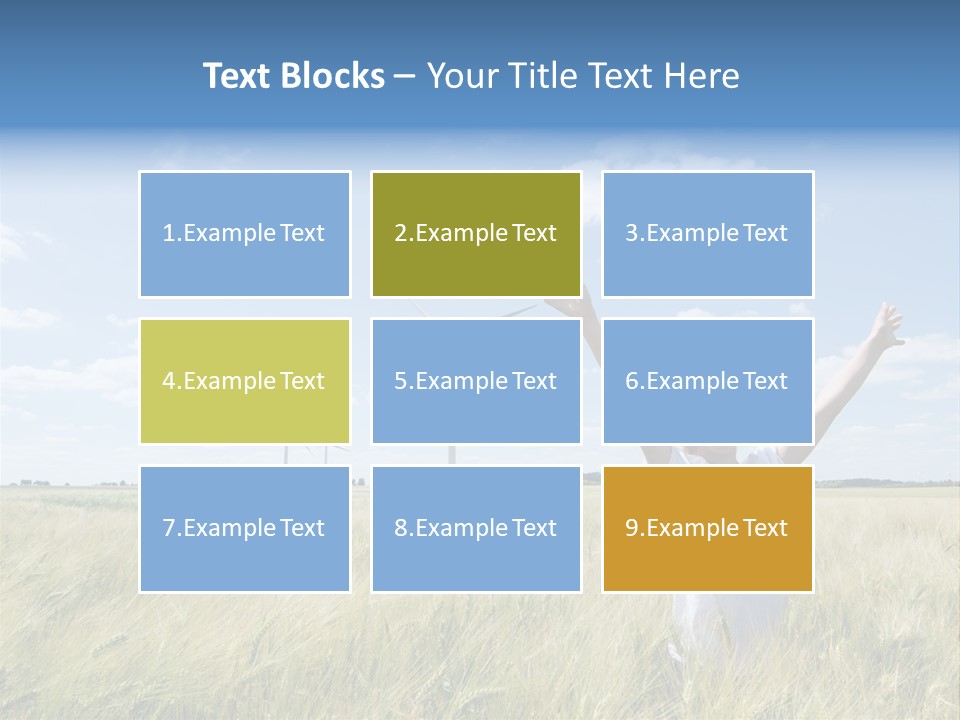 Electricity Sustainability Sustainable PowerPoint Template