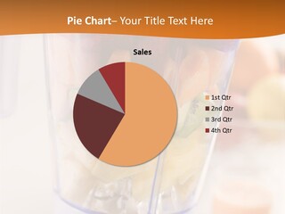 Blender Orange Healthy PowerPoint Template